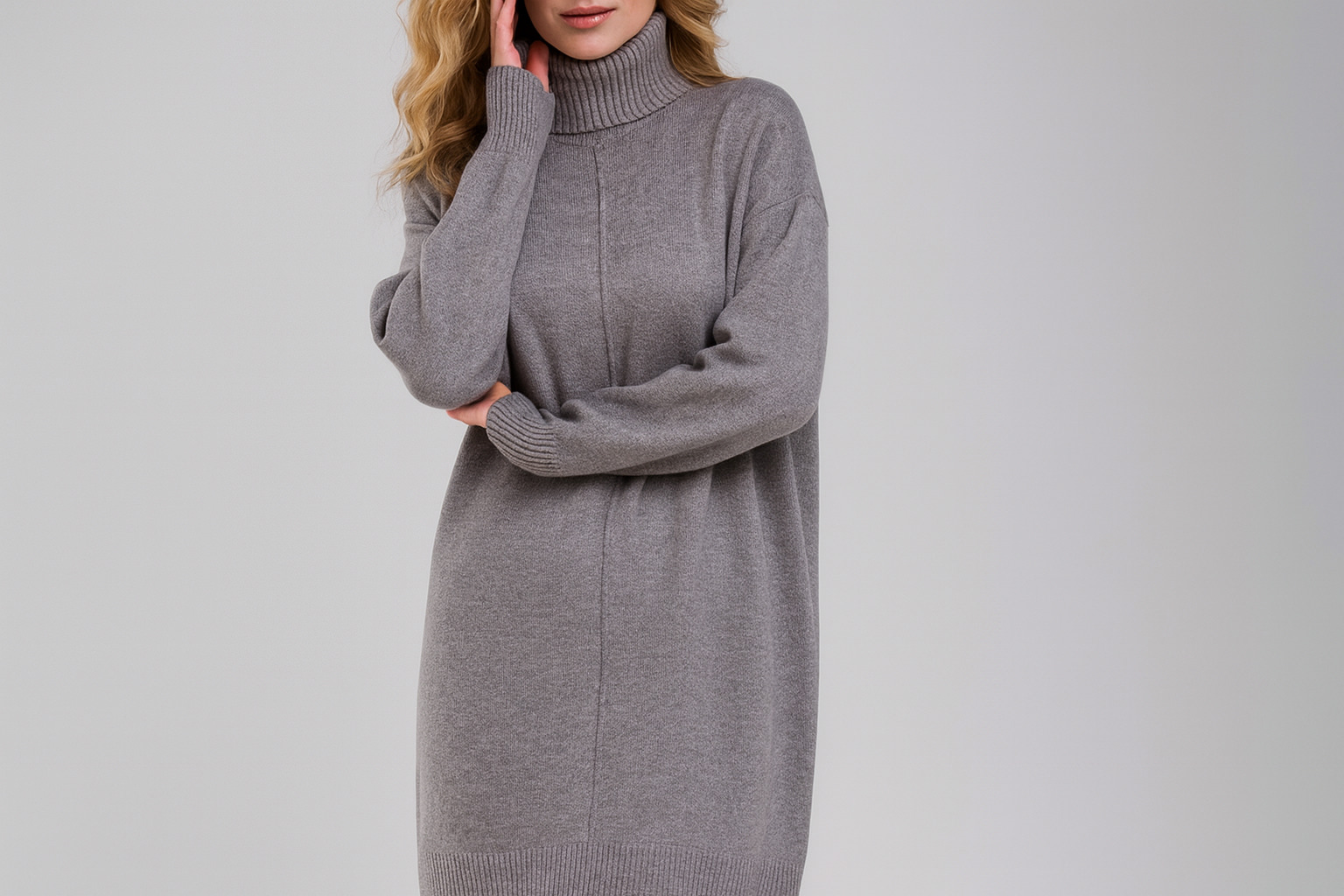 Платье из кашемира