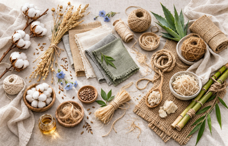Из каких растений делают ткань: всё о натуральных растительных волокнах